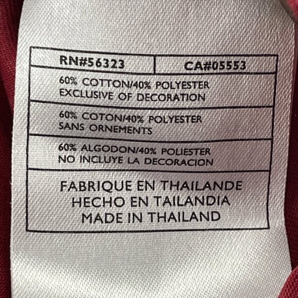 Nike Golf Dri-Fit Polo Shirt Men’s 2XL Red Solid Blue Stripe Lot of 2 - Picture 12 of 13